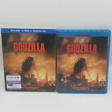 Godzilla Blu-ray DVD Digital HD With Slipcover DVD Bryan Cranston