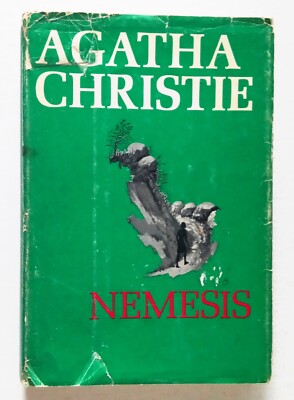 Nemesis by Agatha Christie (1971) U.S. First Edition, 3rd Printing, Vtg HC/DJ