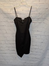 Windsor Women's Bodycon Spaghetti Strap Little Black Dress Size S