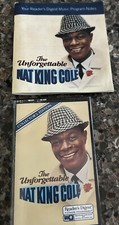 The Unforgettable Nat King Cole Cassette Tape w/insert