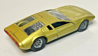 Miniature Solido - De Tomaso Mangouste N°166 - Rouge - Échelle 1/43 - Made In France - Occasion