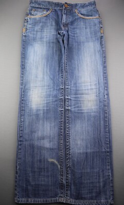 Men's Inkslingers Star Brite Jeans Vegas Straight Flap