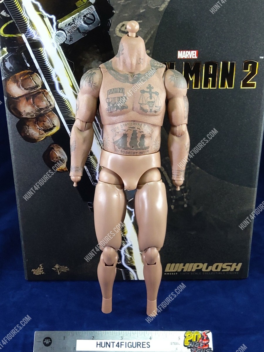 Hot Toys MMS569 Iron Man 2 Whiplash 1/6 action figure's nude