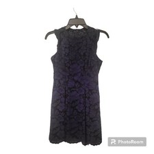 Vince Camuto lacy mini dress in navy Women size 0 Party Date Night Sexy 