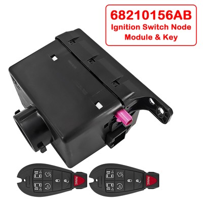 Wireless Ignition Node Module with two keys für Dodge Chrysler Jeep 68210156AB