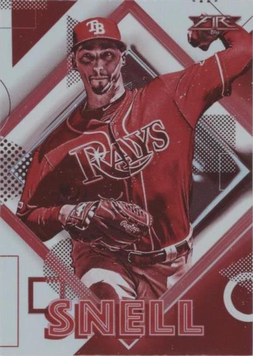 2020 Topps Fire - Blake Snell #9 Red Blaze for sale online | eBay