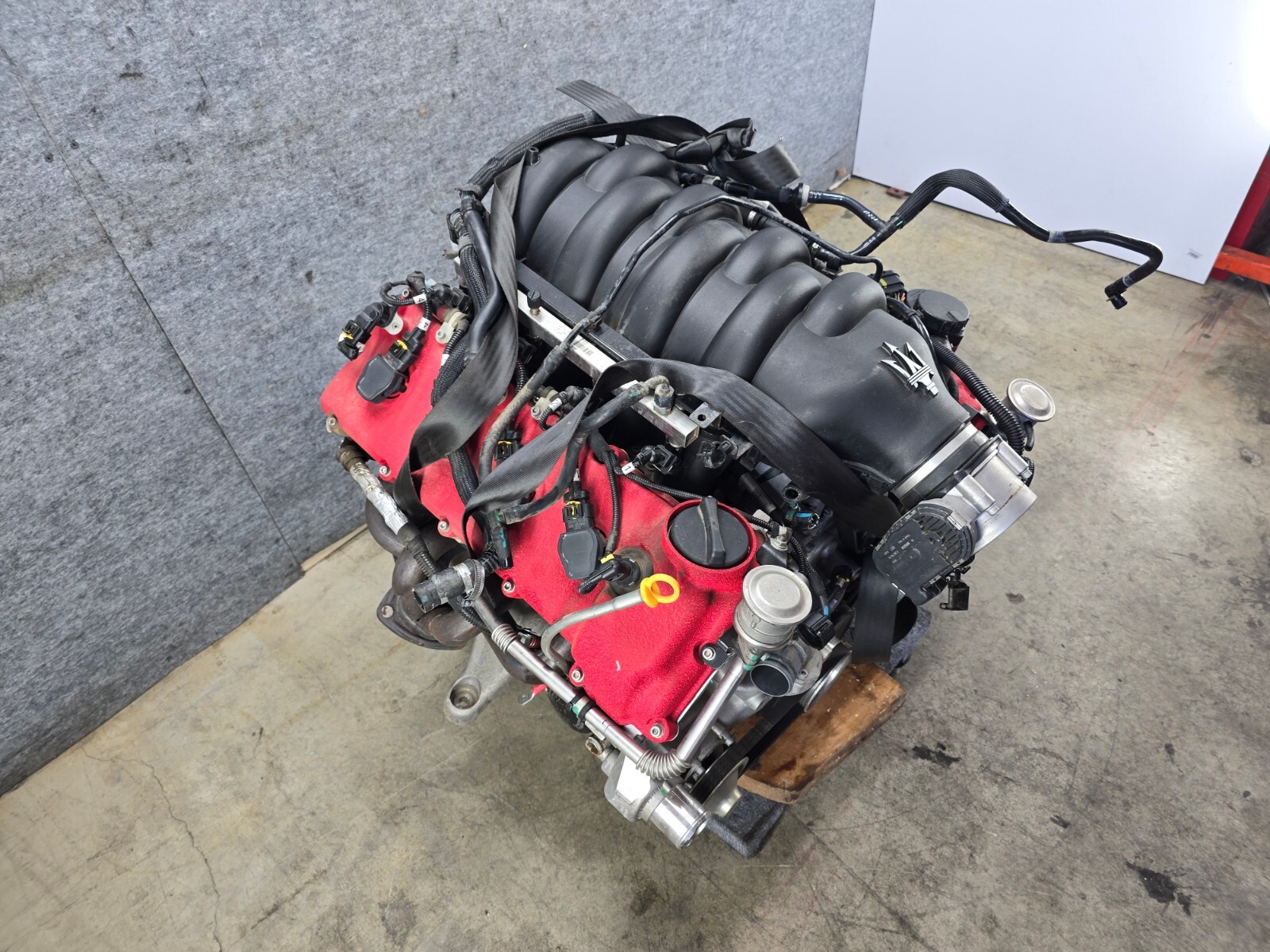 ENGINE MOTOR BLOCK OEM TESTED 36k 09-17 MASERATI GRANTURISMO M145
