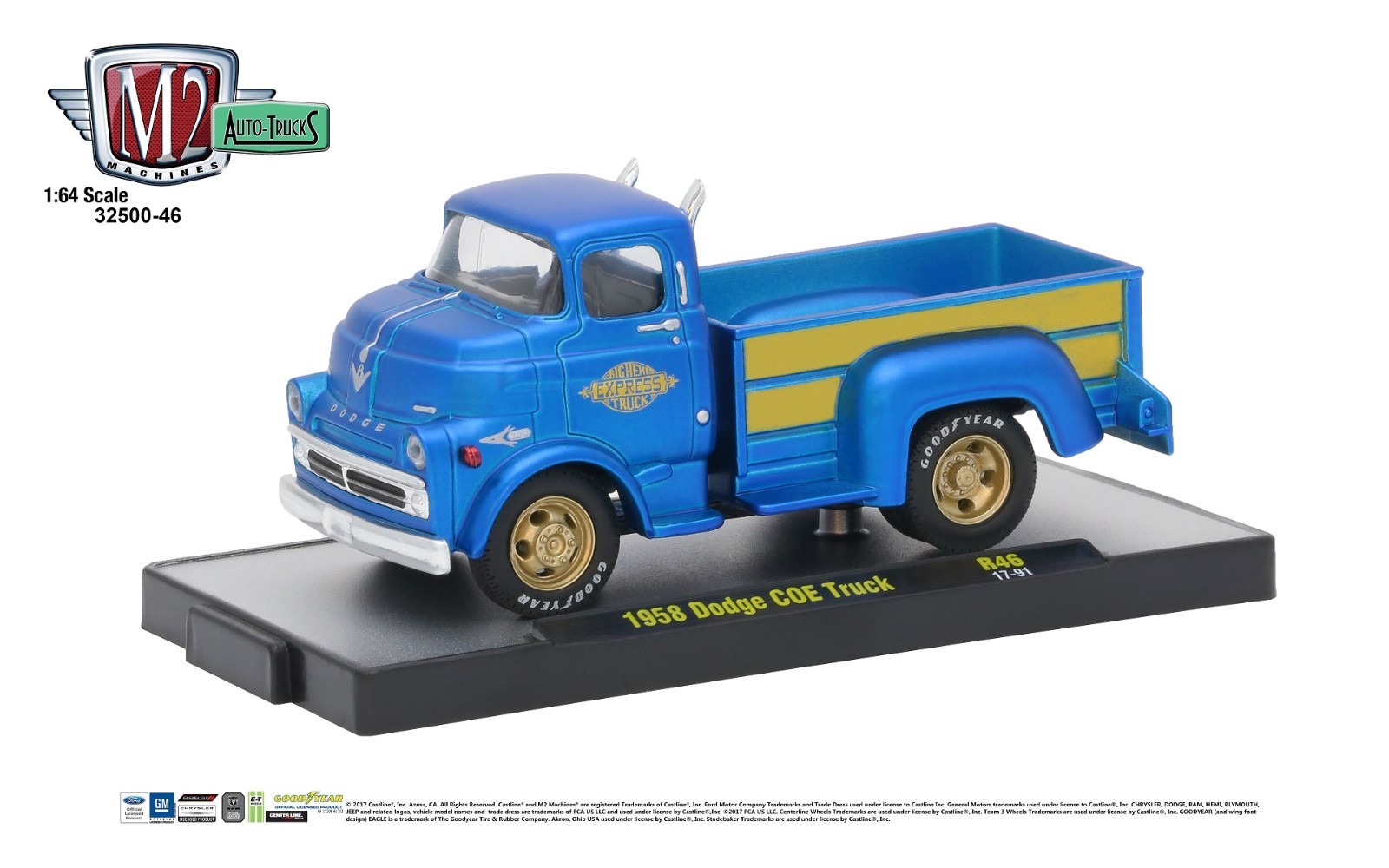 M2 Machines 1958 Dodge COE Truck Release 46 Diecast Model