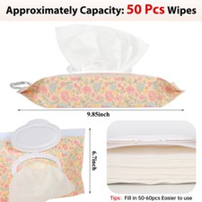 Wipes Container Wipe Case Baby Wipe Holder Wipes Dispenser Outdoor Wipe Pouch