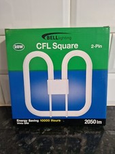 Image of BELL 28Watt CFL Square 2PIN GR8 3500K Fluorescent White Bulb 28 W 1000 Hour