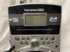 Karaoke USA Portable MP3 LYRIC Karaoke Machine - Silver, user friendly