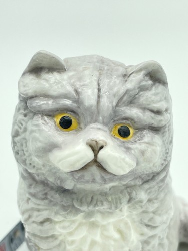 Vtg 1978 ROYAL WORCESTER "KITTENS" "BLUE PERSIAN" SITTING CAT FIGURINE 4" EUC - Picture 8 of 9