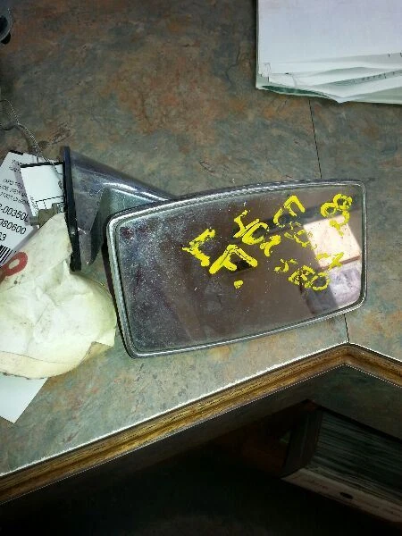 Driver Left Side View Mirror Manual Chrome Fits 81-85 ESCORT 675410 - Image 2 of 3