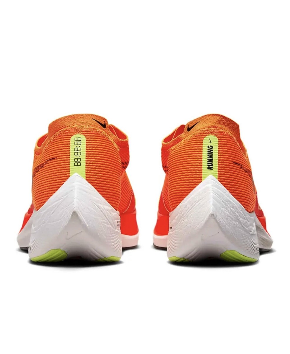 NIKE ZOOMX VAPORFLY NEXT% 2 TOTAL ORANGE-BLACK-WHITE MENS SZ 15