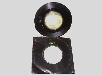 BEATLES -LADY MADONNA + the inner light,45 RPM ON APPLE RECORDS #2138 ...
