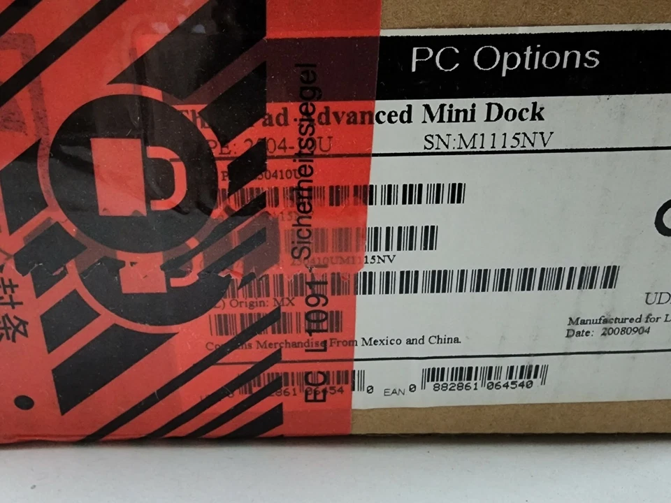 Lenovo ThinkPad Advanced Mini Dock 250410U - New - Image 3 of 3