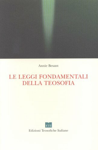 LIBRO LE LEGGI FONDAMENTALI DELLA TEOSOFIA ANNIE BESANT