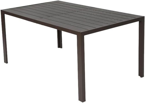 7 Pieces Patio Dining Set Outdoor Furniture Rectangular Table & Stackable Chair - Picture 5 of 9