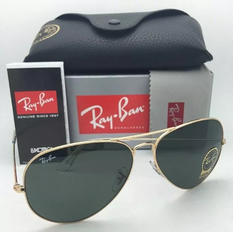 Ray ban 3026 sales aviator large metal
