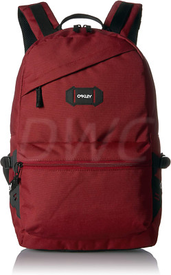 Oakley Street Motorcycle Motorbike Backpack Raspberry Iron red One