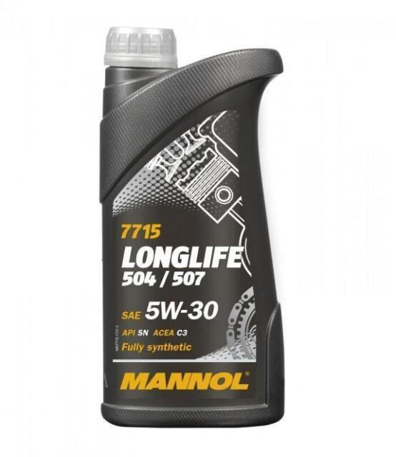 MANNOL Longlife 504/507 7715 5W-30 Vollsynthetisches Motoröl - 1L