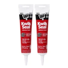 Kwik Seal 5.5 Oz. White Kitchen and Bath Sealant (2-Pack)