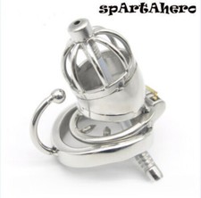 Stainless Steel Metal Male Chastity Device Chastity Cage Locks Rings Tube