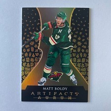 2023 Upper Deck Artifacts Hockey #A-1 Matt Boldy Aurum