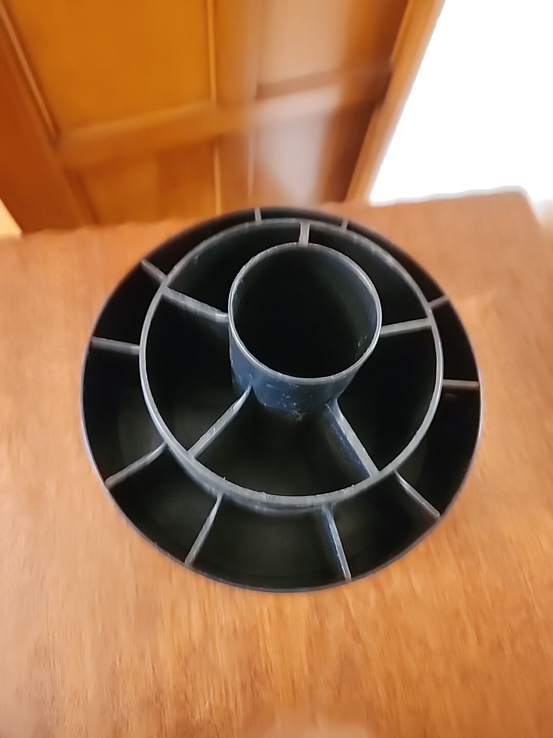 Pampered Chef Tool Turn About Black Carousel Utensil Holder Caddy eBay