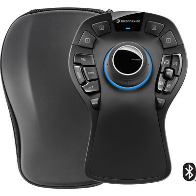 3DConnexion SpaceMouse Pro Wireless - Bluetooth Edition, Maus, USB, kabellos