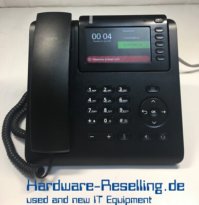 Unify CP600 OpenScape Desk Phone SIP S30817-S7724-A101-16 L30250-F600-C428
