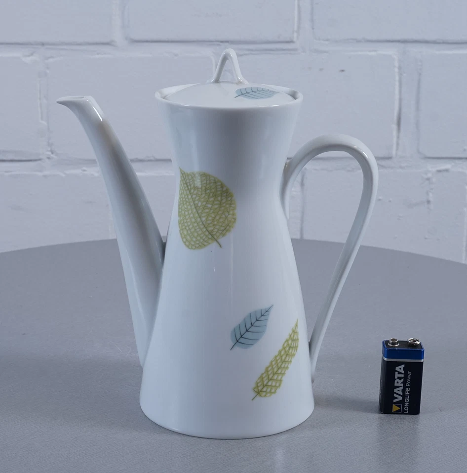 Cafetera de porcelana Rosenthal forma 1 L 2000 decoración Hidepark vintage Foto 4 de 4