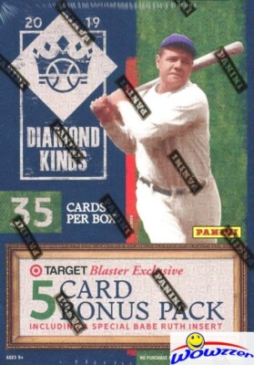 2019 Panini Diamond Kings Baseball EXCLUSIVE Blaster Box-Look for Downtown!