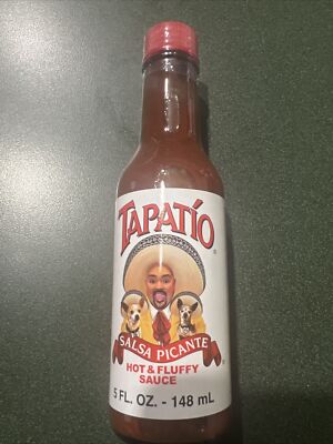 Gabriel Iglesias Fluffy Tapatio Hot Sauce 5oz Bottle New/Sealed .