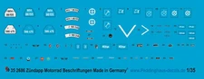 Pedding House Decals 1/35 2686 Zündapp Motorcycle Labels