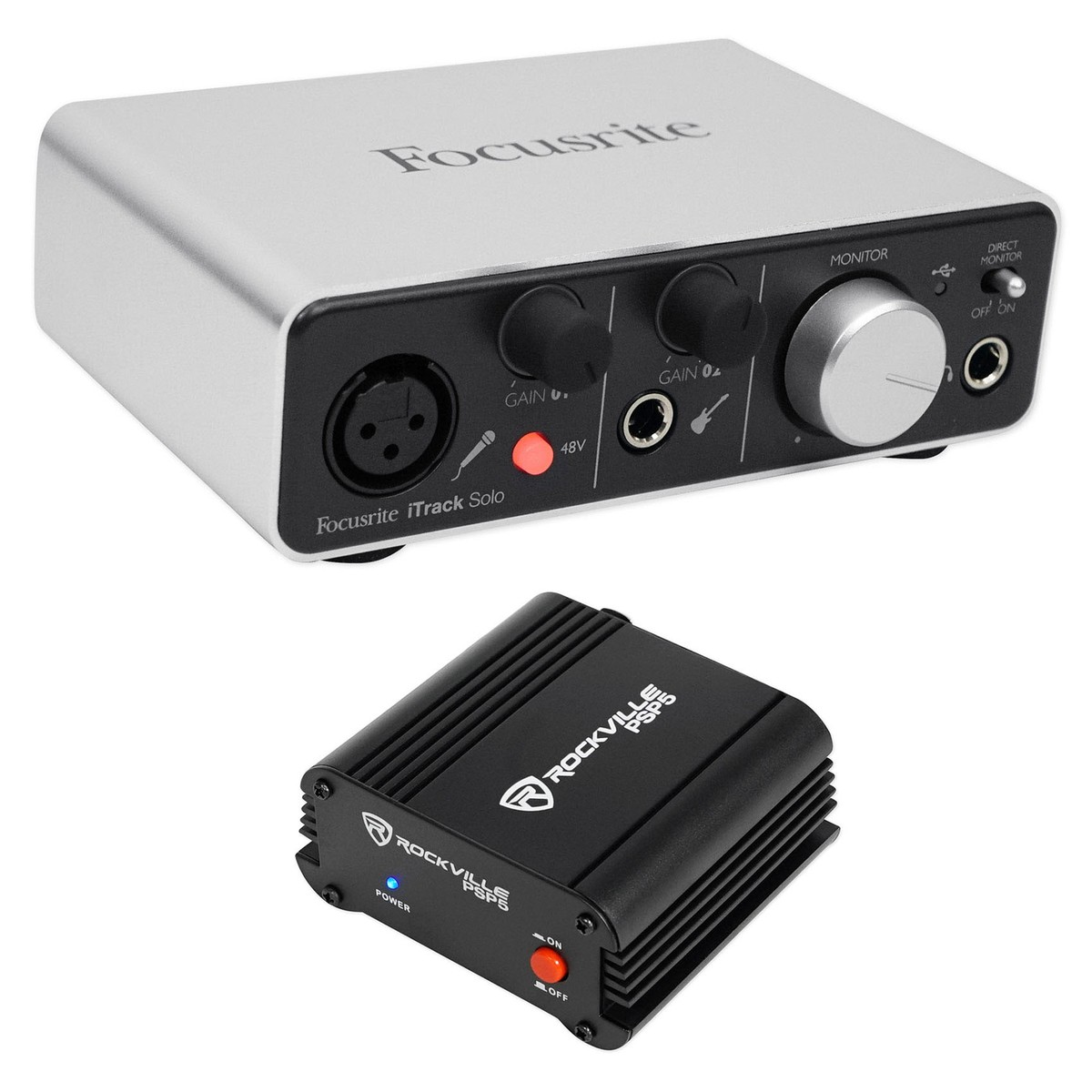 Focusrite ITRACK SOLO LIGHTNING Audio Recording Interface+