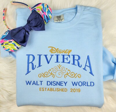 Disney's  Riviera Embroidered Sweatshirt