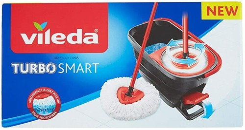 Vileda Mocio Lavapavimenti con Secchio Sistema Strizzatura a Centrifuga  Manuale | eBay