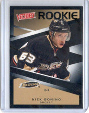 2010-11 Upper Deck Victory Black #201 Nick Bonino | RC Parallel