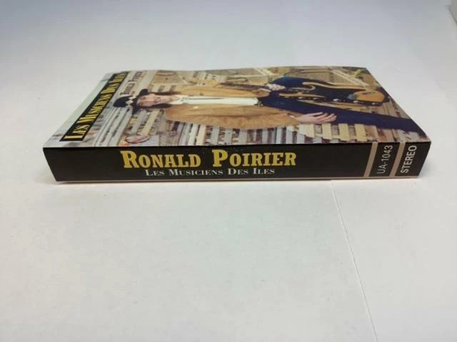 RONALD POIRIER Audio Cassette Tape LES MUSICIENS DES ILES Canada UA-1043 - Image 4 of 4