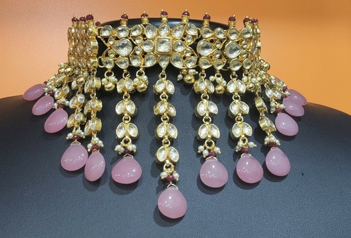 Jadau Handmade Jadtar Moti Pearl Set 