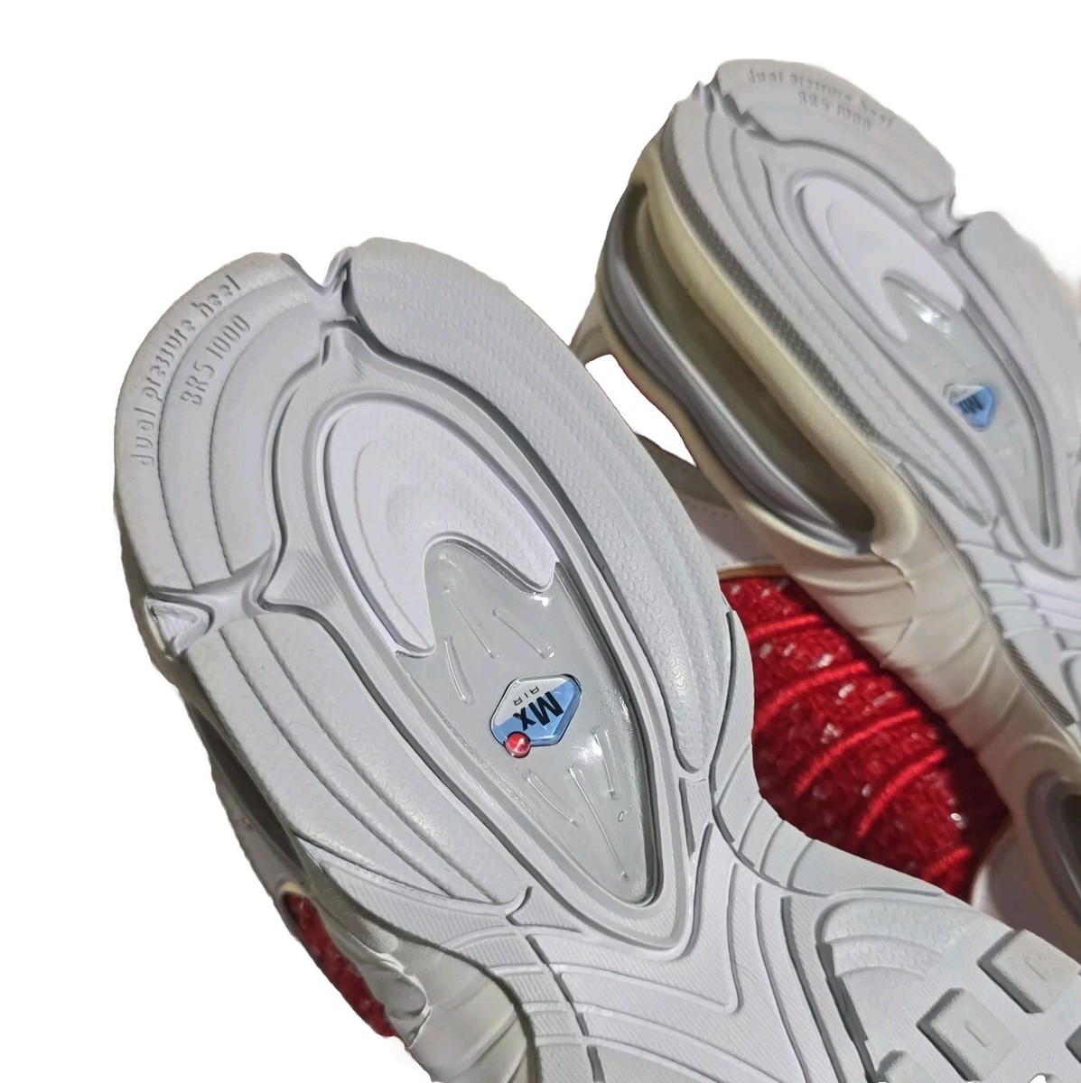 Size 8.5 - Nike Supreme x Air Max Tailwind 4 University Red