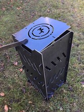 12 x24  Portable Burn Cage Box Campfire Stove...