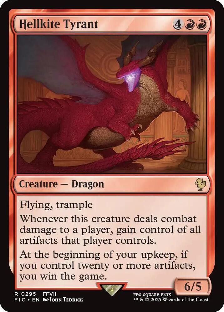 Hellkite Tyrant R Commander: FINAL FANTASY NM