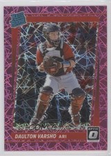 2021 Donruss Optic Rated Rookie Pink Velocity Prizm /249 Daulton Varsho #46 fm0