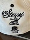 Rare Stussy World Tour White Wool Embroidered Snapback Hat Cap Vintage 90s Rare — photo 10