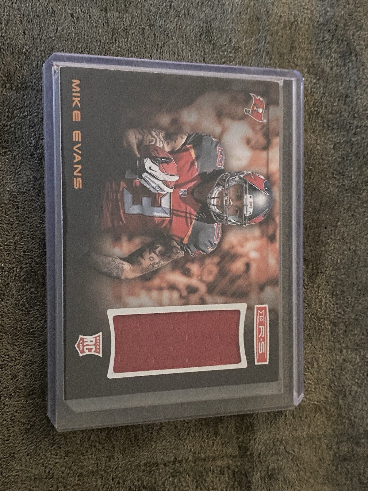 Mike Evans Panini Rookies & Stars Rookie Materials #31 Base