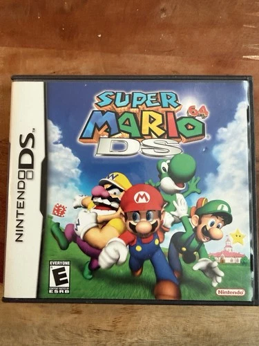 Nintendo Super Mario 64 DS Nintendo DS Manual Playable Characters E NTSC 2004