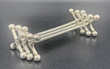 Vintage Antique Silver Plated Knife Rest Lot of 3 Excellent Clean Condition