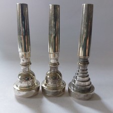 3 Trompete Mundstücke - Yamaha Eric Miyashiro 1 - Vincent Bach 7CW - GEWA Cup 7C